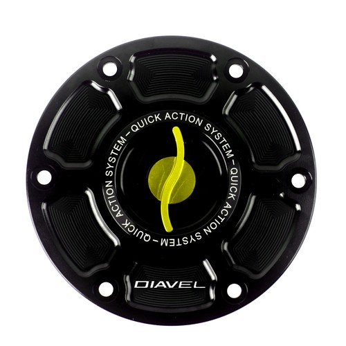 Motorcycle CNC Fuel Keyless Fuel tank Gas Cap Cover for DUCATI DIAVEL 1260 19-20 - Picture 4 of 9