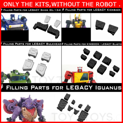 Shockwave Lab Filling Parts for Legacy Skids Kickback Blaster Bulkhead Iguanus