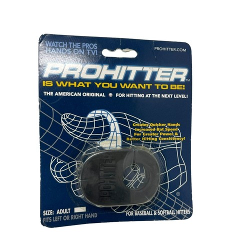 ProHitter Baseball and Softball Batting Grip Training Aid Adult Black