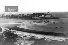 1800s Photo Reprint: Lincoln House Ppint, Swampscott, MA