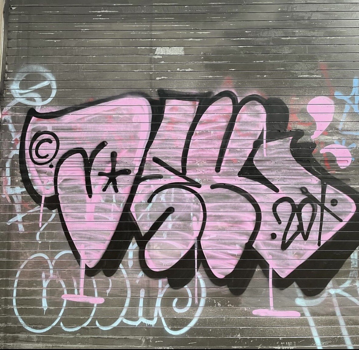 DEK 2DX nyc street art graffiti art spray paint Barry McGee Obey