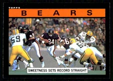 1985 Topps - Walter Payton #22