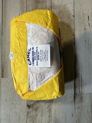 Joe Camel L.N. Gordon Designs Zipped Yellow Tyvek Windbreaker