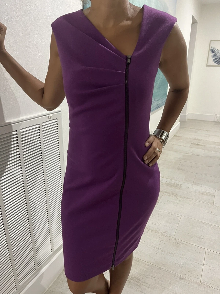 Calvin klein front zipper dress 2025