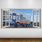 EXTRA LARGE Cardiff City Stadium Entrance Football Vinyl Wall Sticker Poster