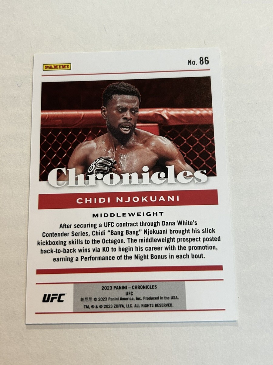 2023 CHRONICLES CHIDI NJOKUANI 74/99 BLUE FOIL SP | eBay