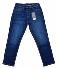 nyc The Perfect Jean Men’s Athletic Fit Mariner - Dark Blue Multiple Sizes NWT