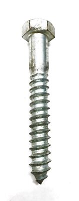 FBI Supply 1/2 x 3-1/2'' Hex Lag Screw Zinc Plated 5305-377 (48pcs) NOS
