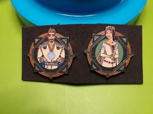 Disney Wish Mystery Pins |  King Magnifico and Queen Amaya Kingdom of Rosas