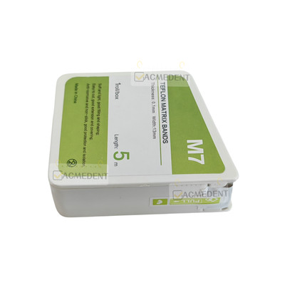 Dental Teflon Matrix Bands PTFT Anti-Corrision Non-stick Isolation With ...
