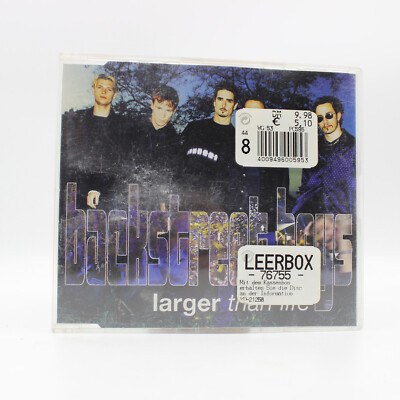 Musik CD Maxi / Single | Backstreet Boys Larger than life  | Disc poliert