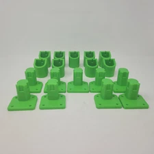 Fits Ryobi 18v Tool and Battery Holder Mount Green 9 of Each Organizer