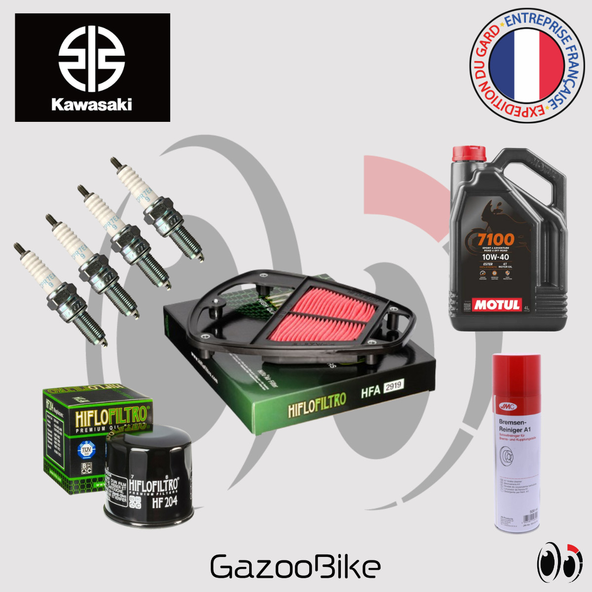 Entretien KAWASAKI VN 900 pour Retrouver un Moteur Souple avec Huile MOTUL 7100 10w40