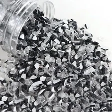 Fire Glass Crushed Glass for Resin Art Garden and Indoor Decorative Glass Bro...