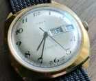 1980 Timex Electric Watch-Day/Date-Works Great-New Battery-Crystal & Case EUC