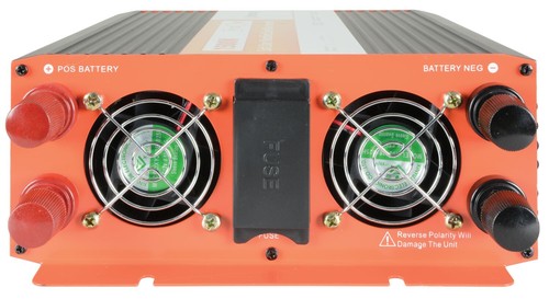 Mercury 24Vdc 1500W Soft Start Modified Sine Wave Inverter With 2.1A USB socket - Afbeelding 3 van 3