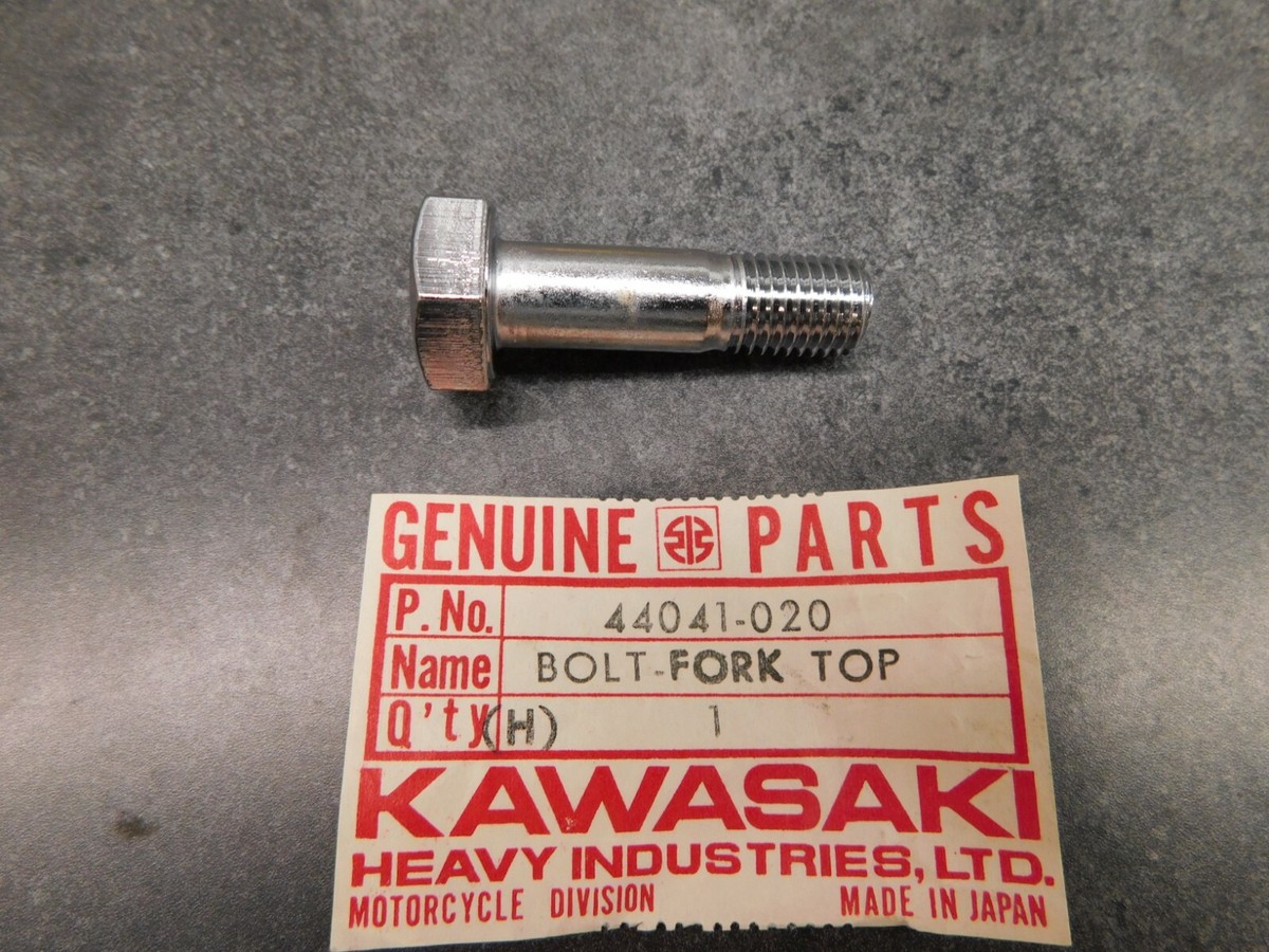 Kawasaki OEM NOS Fork Top Bolt 1973-1975 G3 1976-1977 KH100 44041