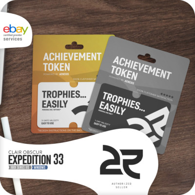   Clear Obscur Expedition 33   XBOX ACHIEVEMENTS UNLOCK TOKEN 100% COMPLETION