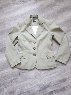 Schicker Blazer Jacke olive One Touch Gr. 36 Top Neu
