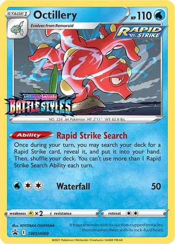 Octillery SWSH089 SWSH: Sword & Shield Promo Cards