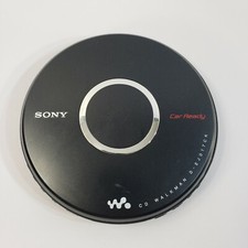 Sony CD Walkman D-EJ017CK Black Portable Player Mega Bass - FOR PARTS READ DESCR