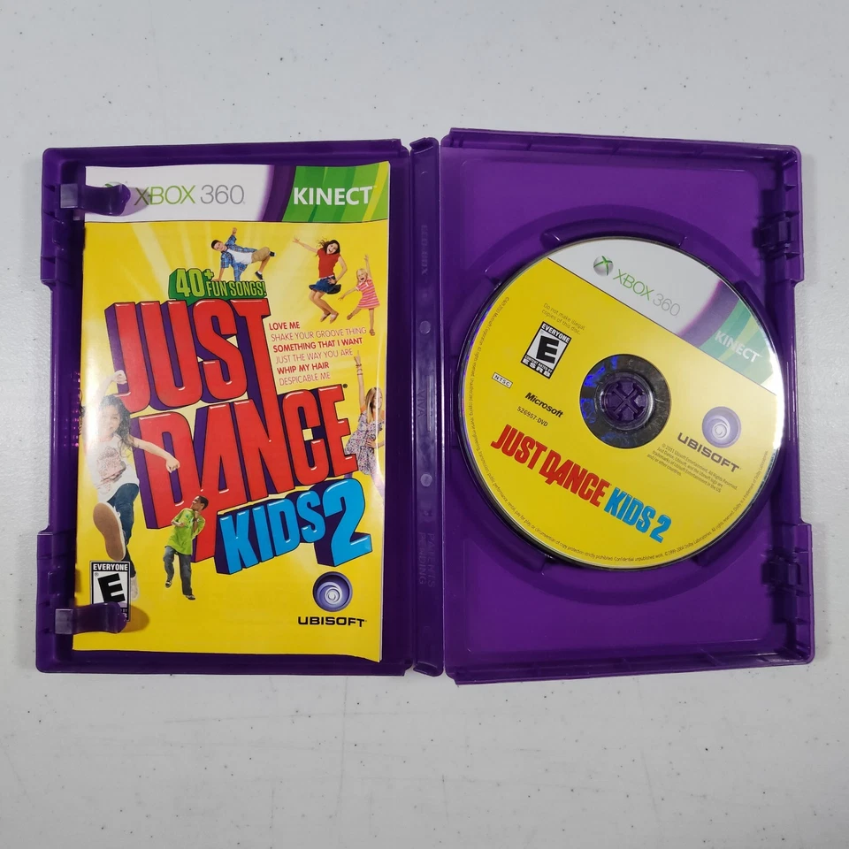 Just Dance Kids 2: Xbox 360 Completo En Caja Con Manual Foto 3 de 4