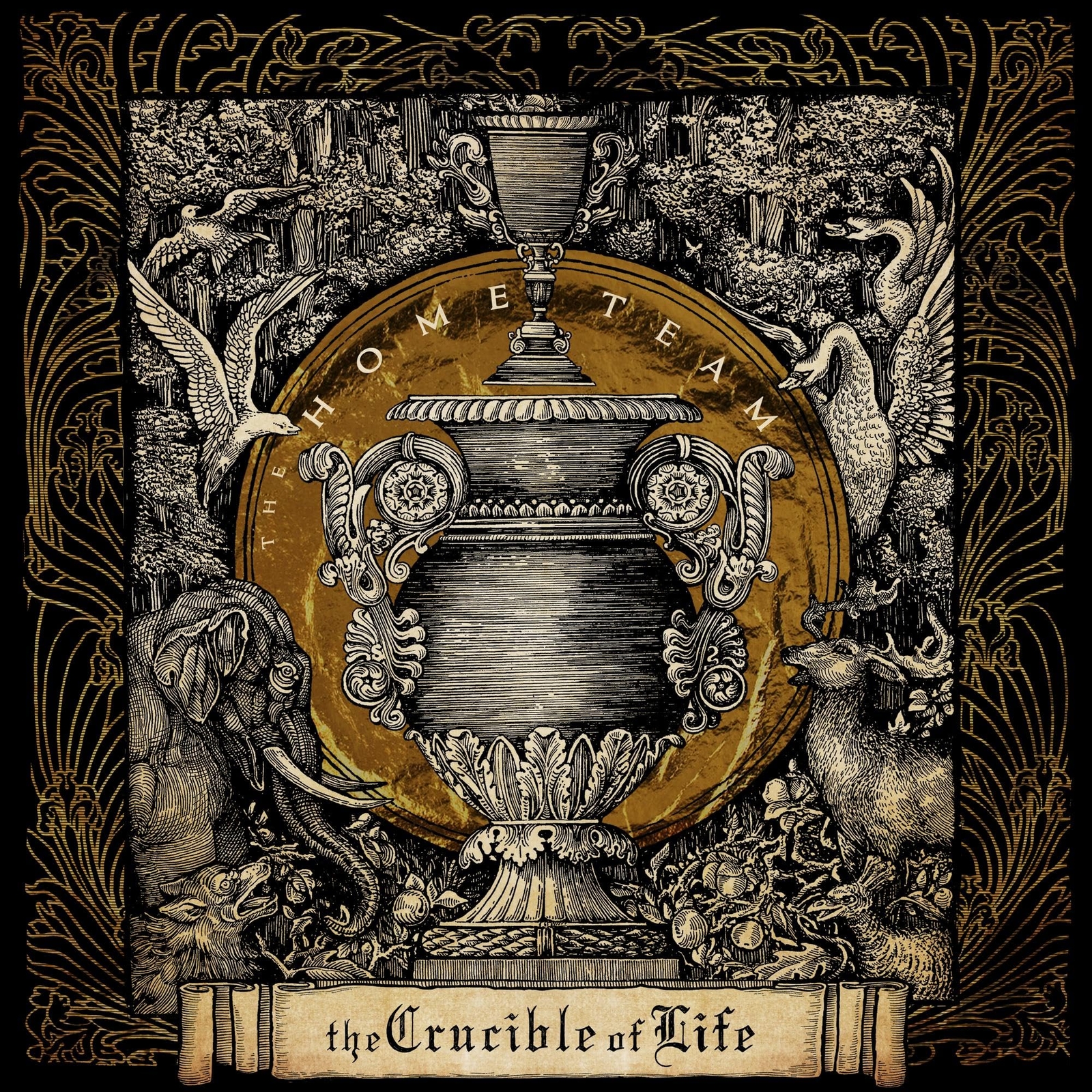 The Home Team The Crucible of Life Heavy Gold (Vinyl)