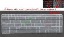 Keyboard Skin Cover for Asus G73 X53U Q500 Q500A X552 X556 A556 K556 FL5900 R558