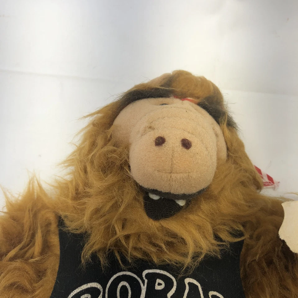 ALF Hand Puppet, Burger King 1988, Born To Rock  Shirt - Image 3 of 4