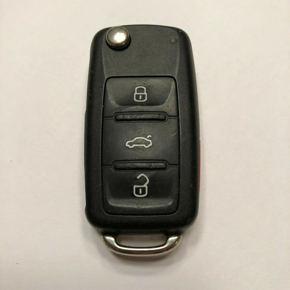 2015 2016 2017 Volkswagen Golf GTI OEM controle remoto sem chave 4B chave sem cortes NBG010180T - Imagem 3 de 4