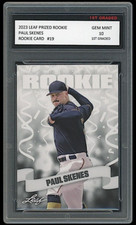 Paul Skenes 2023 Leaf Prized 1st Graded 10 Ro...