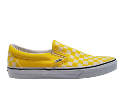 yellow checkered shoes