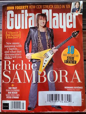 Guitar Player Magazine August 2024 John Fogerty Richie Sambora + much more (C)