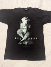 Marilyn Monroe Estate Shirt 1995 Large L New NOS Vintage Black Fruit Of The Loom