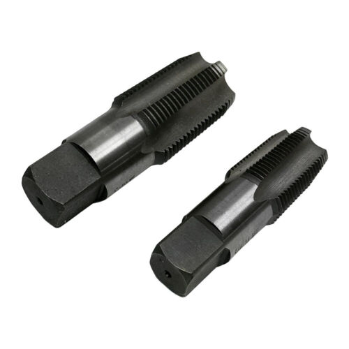 6 Pc Carbon Steel NPT Pipe Tap Set 1/8",1/4",3/8",1/2",3/4",1" Size Threader Set - Picture 4 of 6