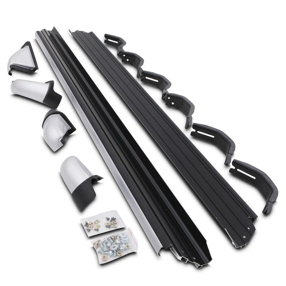 OEM Style Side Steps Running Boards Pair For Nissan Navara NP300 D23 2016-2024 - Image 4 of 4