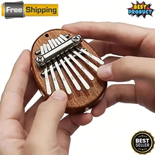 8 Key Mini Kalimba Exquisite Finger Thumb Piano Marimba Portabl Music Instrument