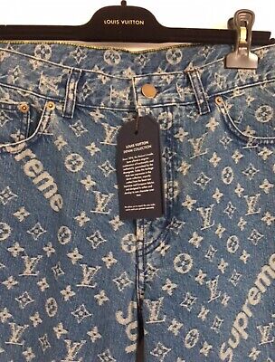 Supreme LV Denim Jeans – vnderwick