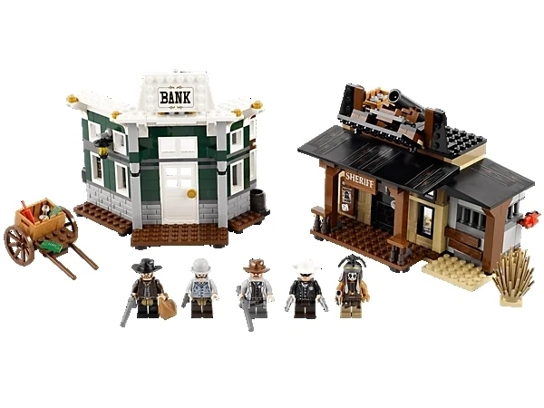 Lego The Lone Ranger 79109 COLBY CITY SHOWDOWN Tonto West Minifigs Xmas Present
