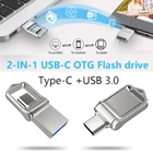 Mini USB 3.0 Type C Dual USB Memory Stick OTG Waterproof Flash Drive Thumb Drive