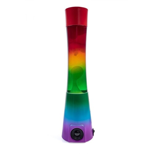 RAINBOW LAVA MOTION LAMP & BLUETOOTH SPEAKER Australian Wall Plug SSA Certified - Picture 4 of 10