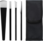 Hornhauthobel Fußschaber Pediküre Messer Kits - 4 Pcs Professionelle Fußfeile Ho