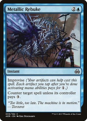 Metallic Rebuke - Aether Revolt - 39 - LP/NM
