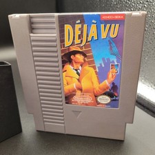 Deja Vu NES 1990 Nintendo Authentic Working Clean Label NES-DG-USA & Sleeve