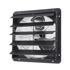 Uimoso 20-Inch Wall-Mounted Shutter Exhaust Fan with Smart Controller