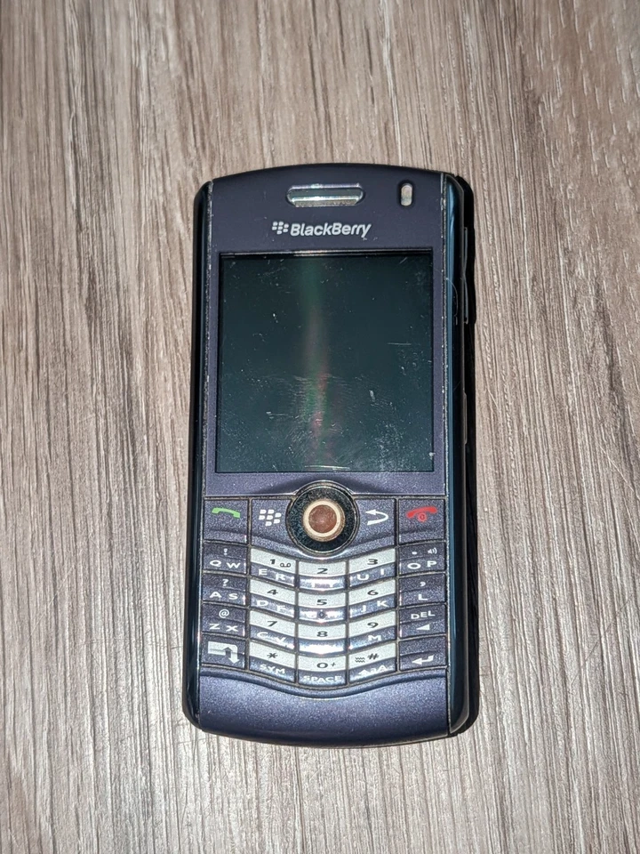 BlackBerry Pearl 8130 Smartphone Rare Color Amethyst *For Parts* Cell Phone - Image 2 of 4