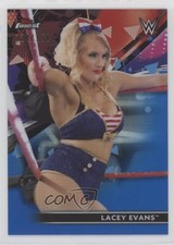 2021 Topps Finest WWE Blue Refractor 124/150 Lacey Evans #20 rf2