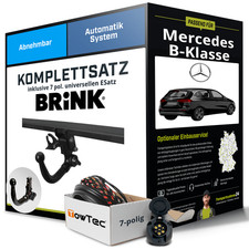 Für MERCEDES B-Klasse Typ W247 Anhängerkupplung abnehmbar +eSatz 7pol uni 01.19- Für MERCEDES B-Klasse Typ W247 Anhängerkupplung abnehmbar +eSatz 7pol uni 01.19-
