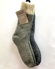 Hunter womens 2-pair Cushioned Boot socks 2pk knit socks Size 4-10 M Gray