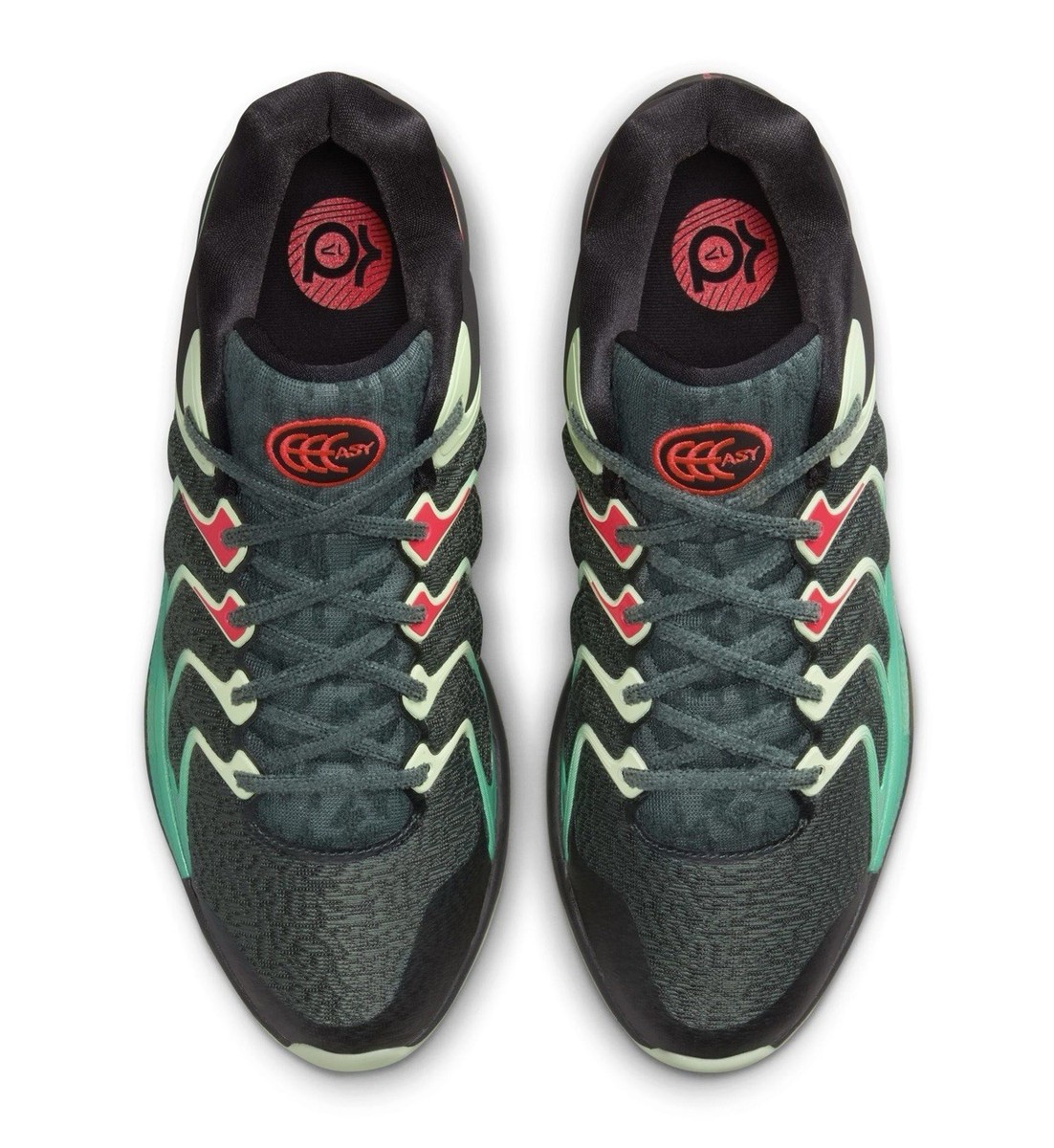 Nike KD 17 Easy Money Sniper GLOW Black Bright Crimson FJ9487-002